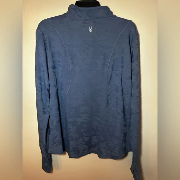 Spyder Women's Embossed Camo Full Zip Active Jacket XL - Picture 5 of 15